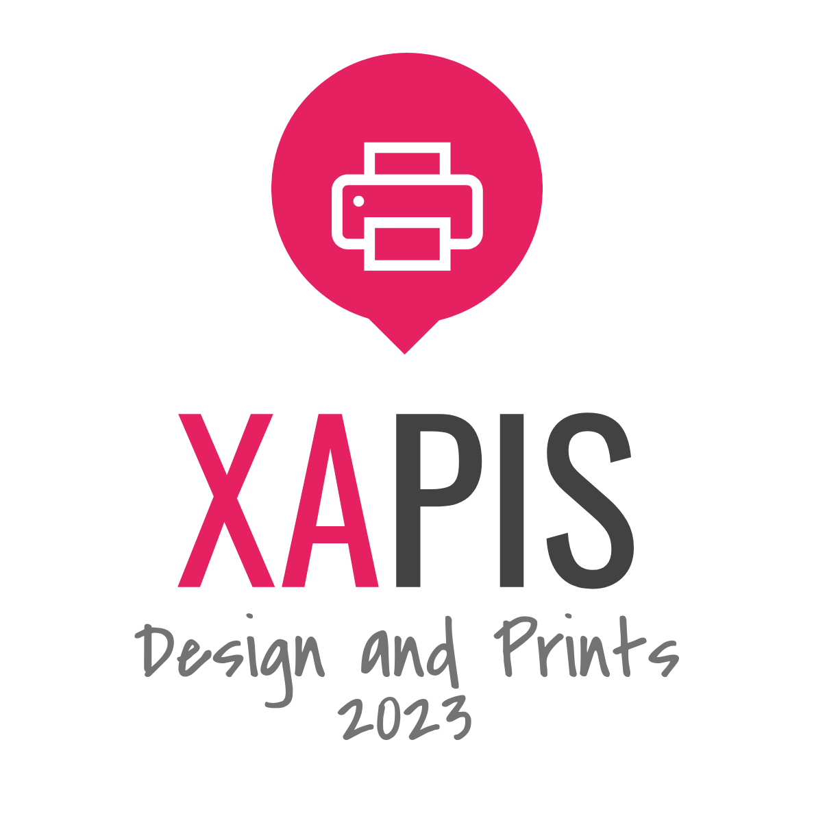 Xapis Design and Prints Logo